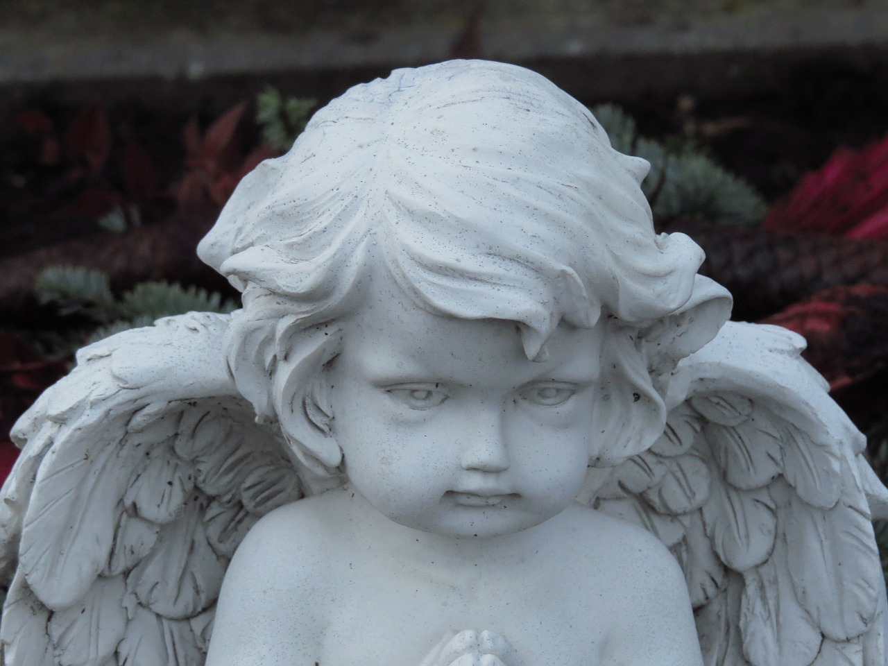 angel figure angel face free photo