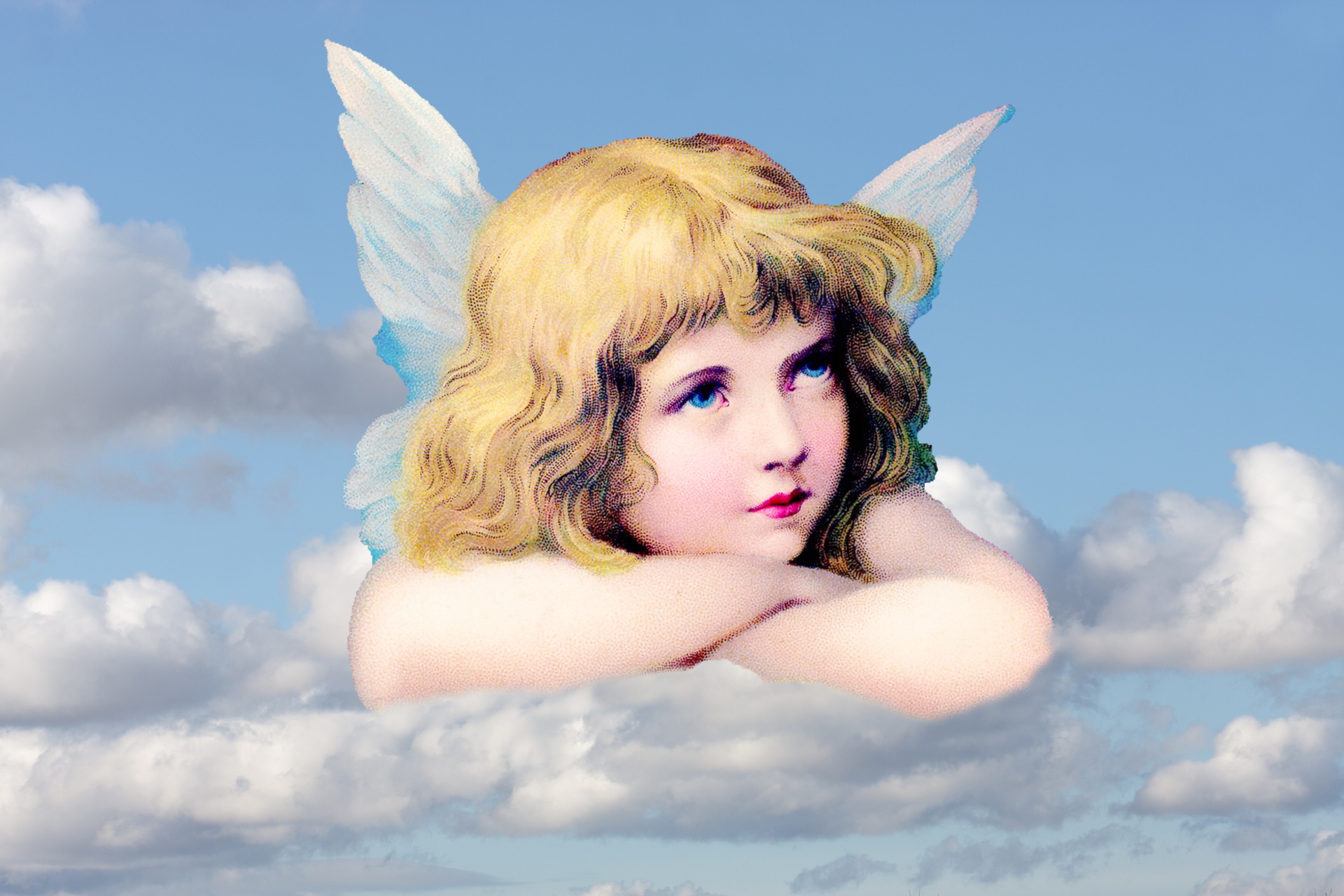 angel child girl free photo