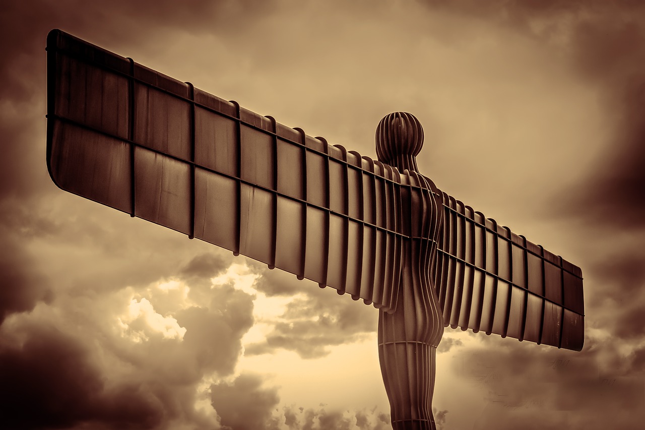 angel of the north north east england free photo