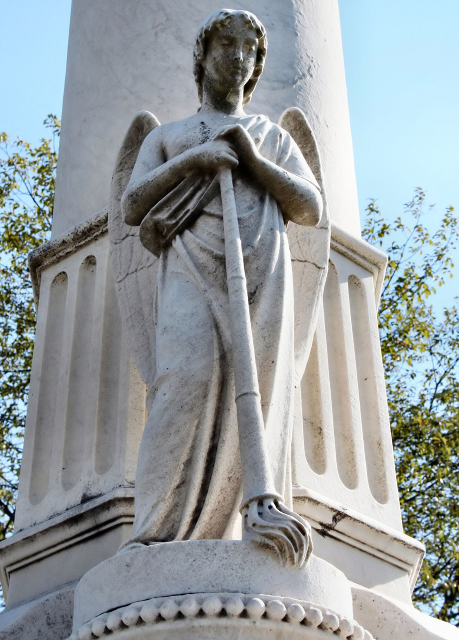 statue angel cemetery free photo