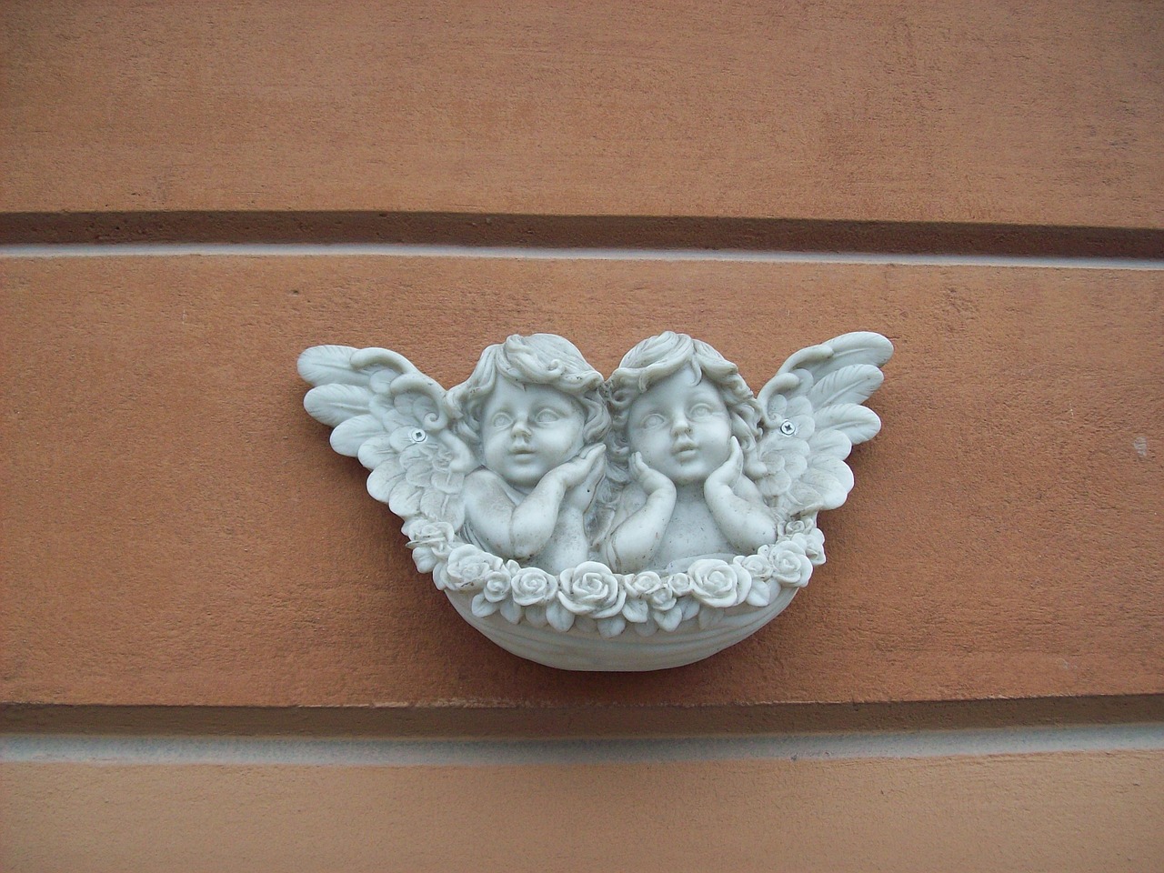 angels angels and roses marble angels free photo