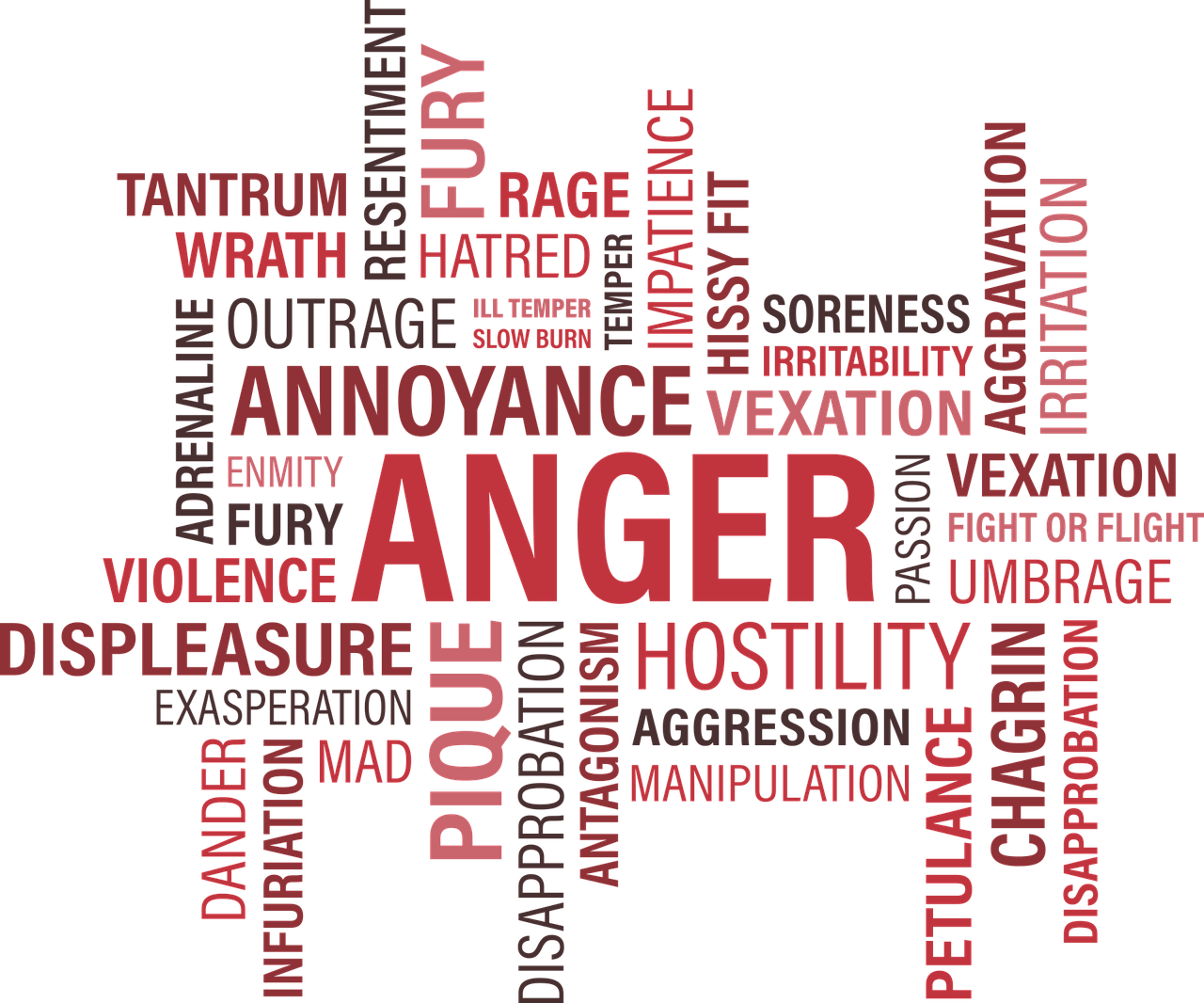 anger word cloud annoy free photo