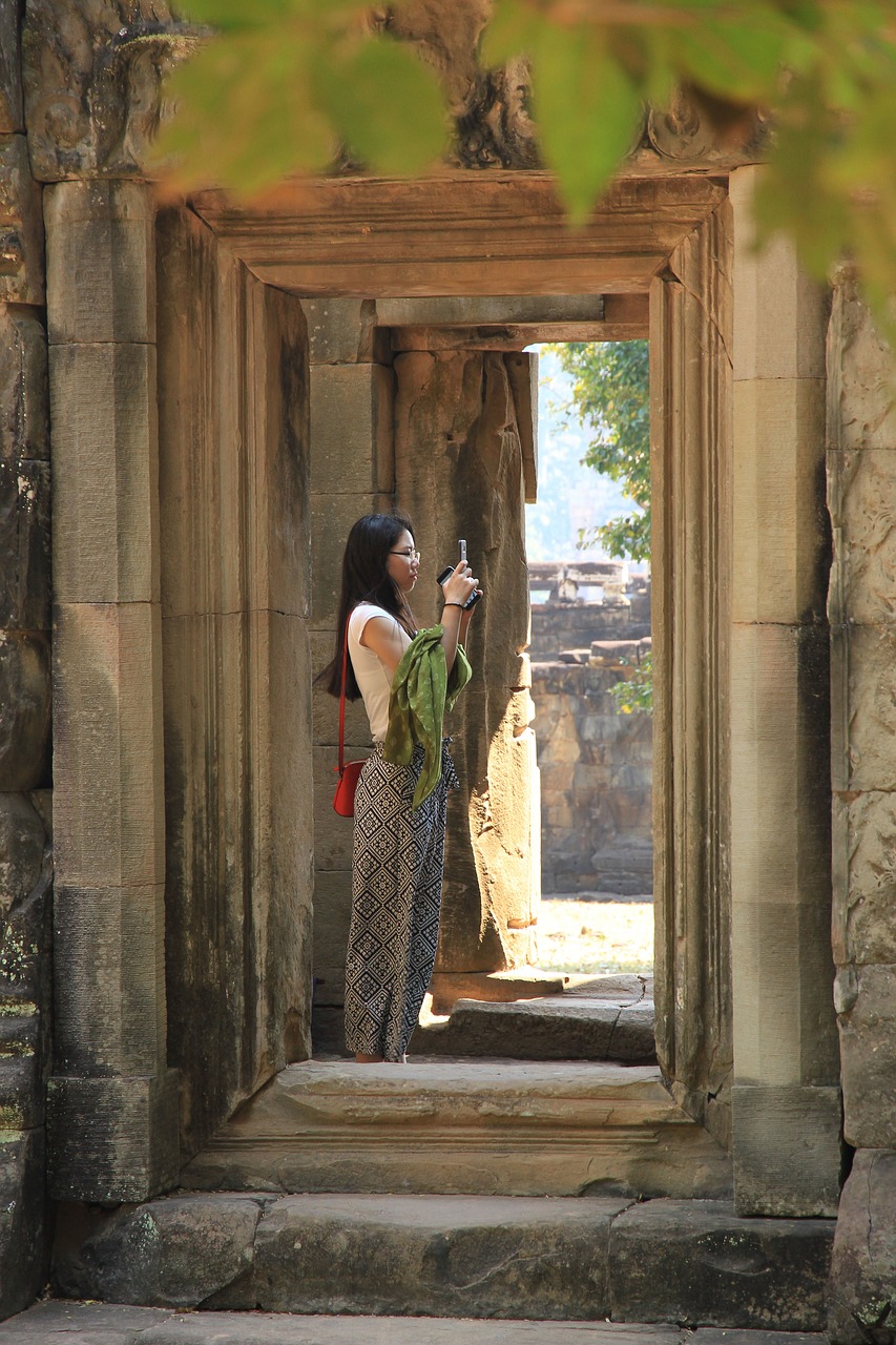 angkor  ruin  cambodia free photo