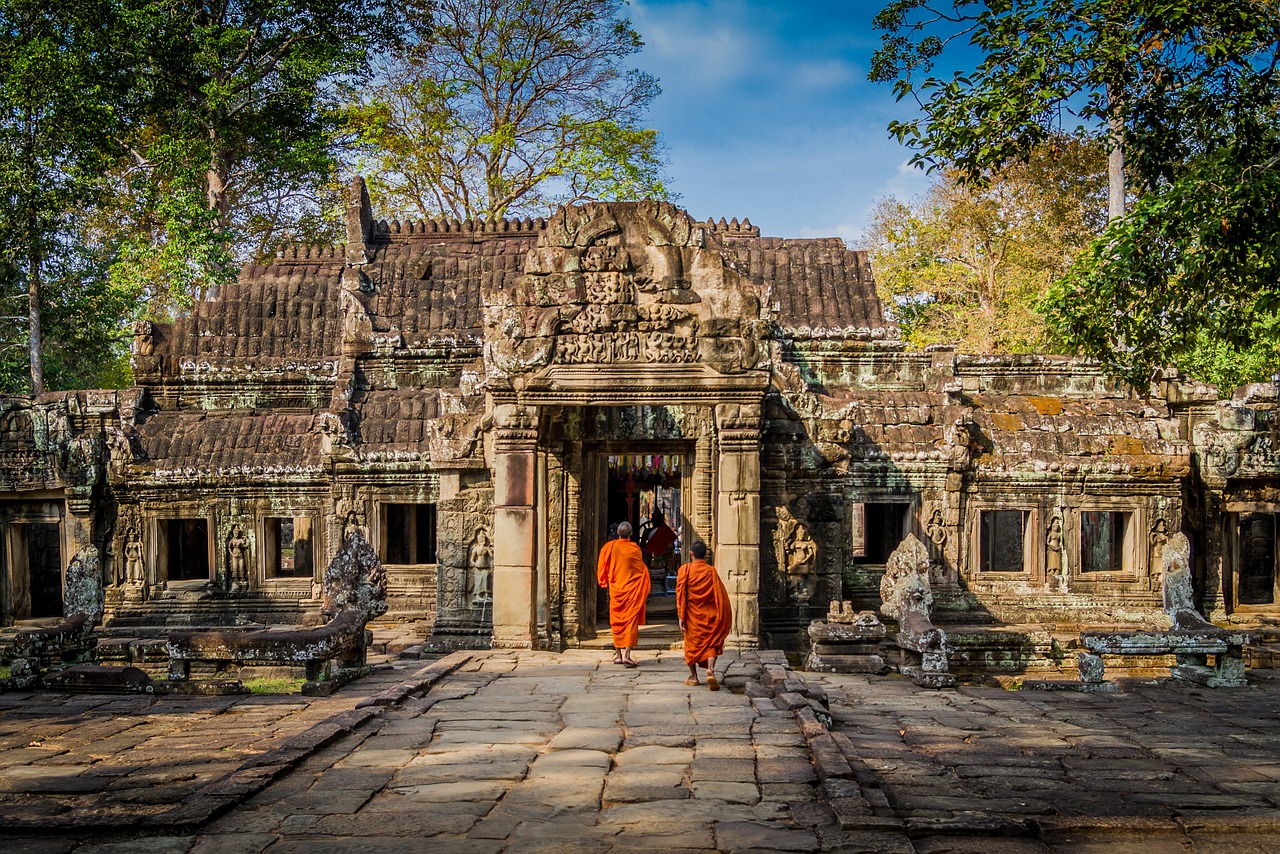 angkor wat cambodia free photo