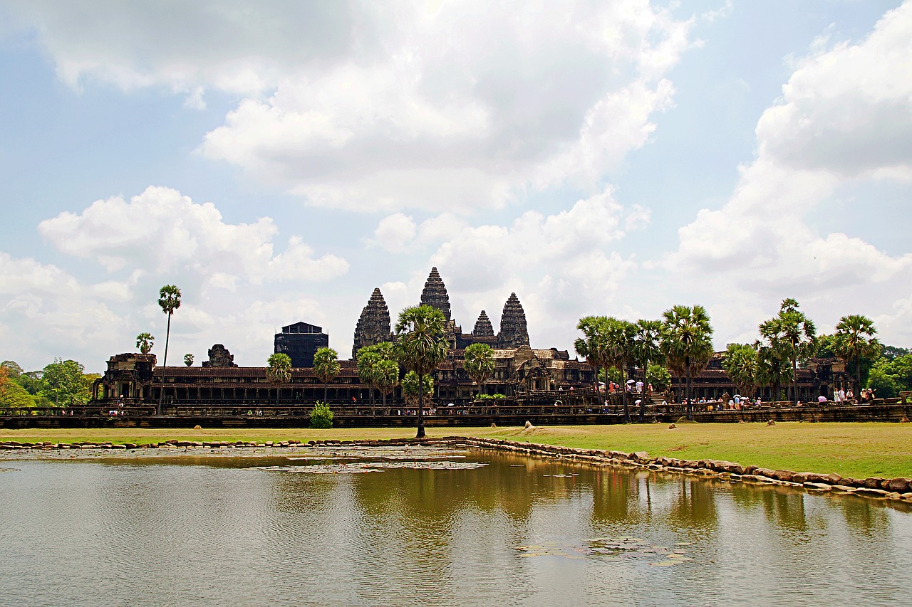 angkor wat siem reap cambodia free photo