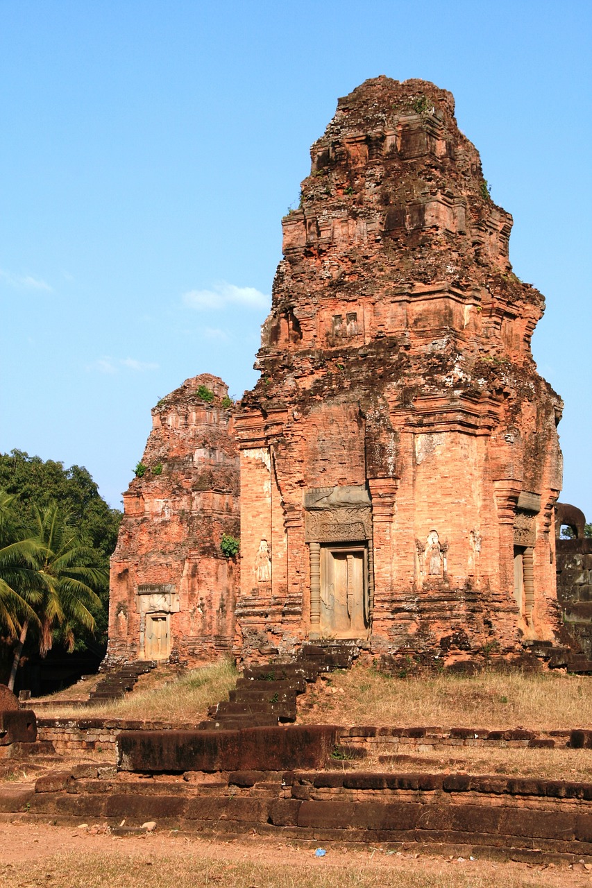 angkor wat cambodia asia free photo