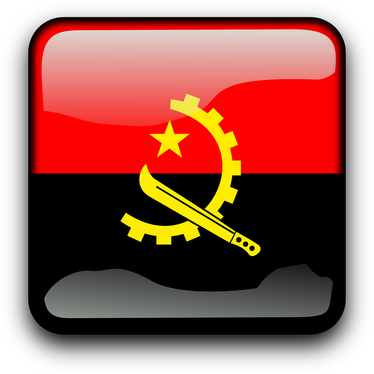 angola flag country free photo