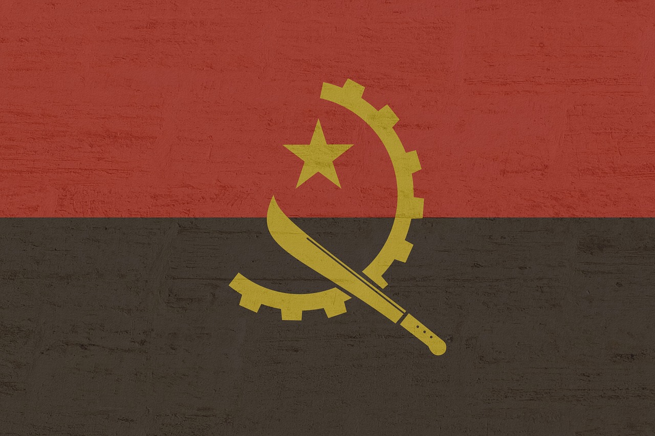 angola flag free pictures free photo