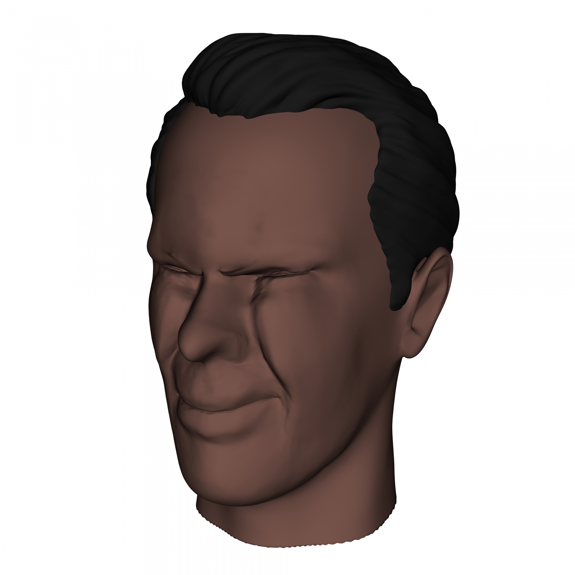 angry man 3d free photo
