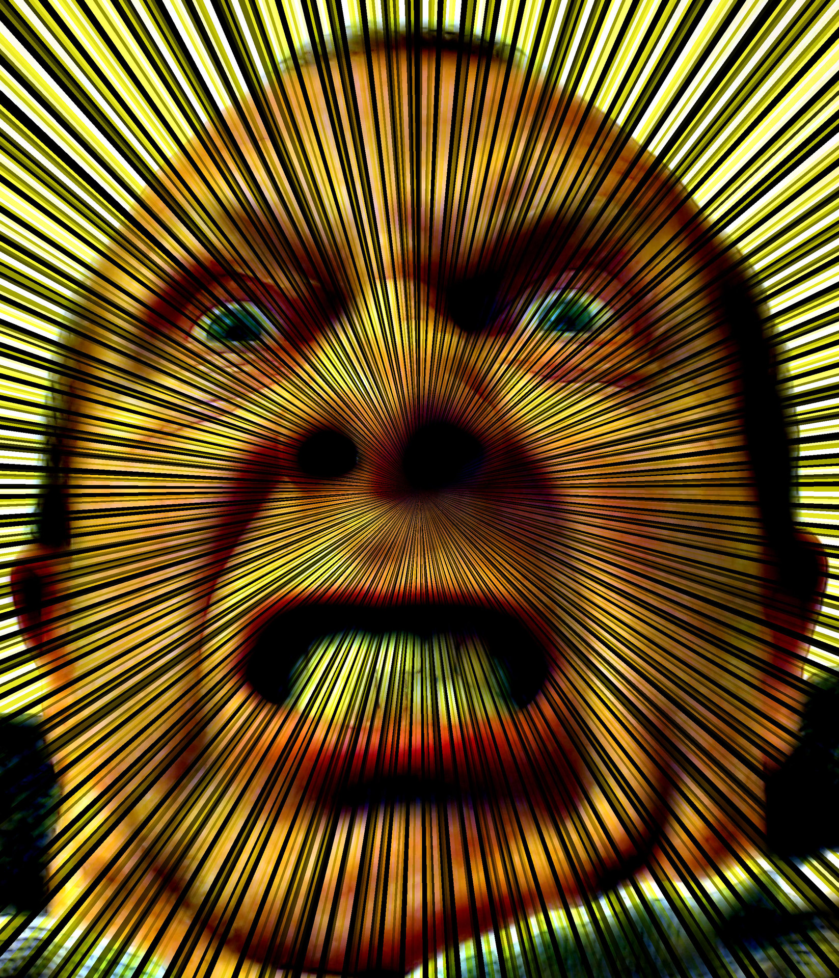 angry man filter free photo