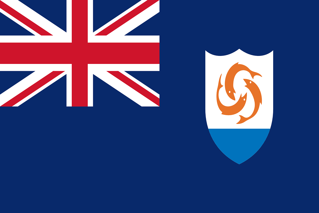 anguilla flag national flag free photo