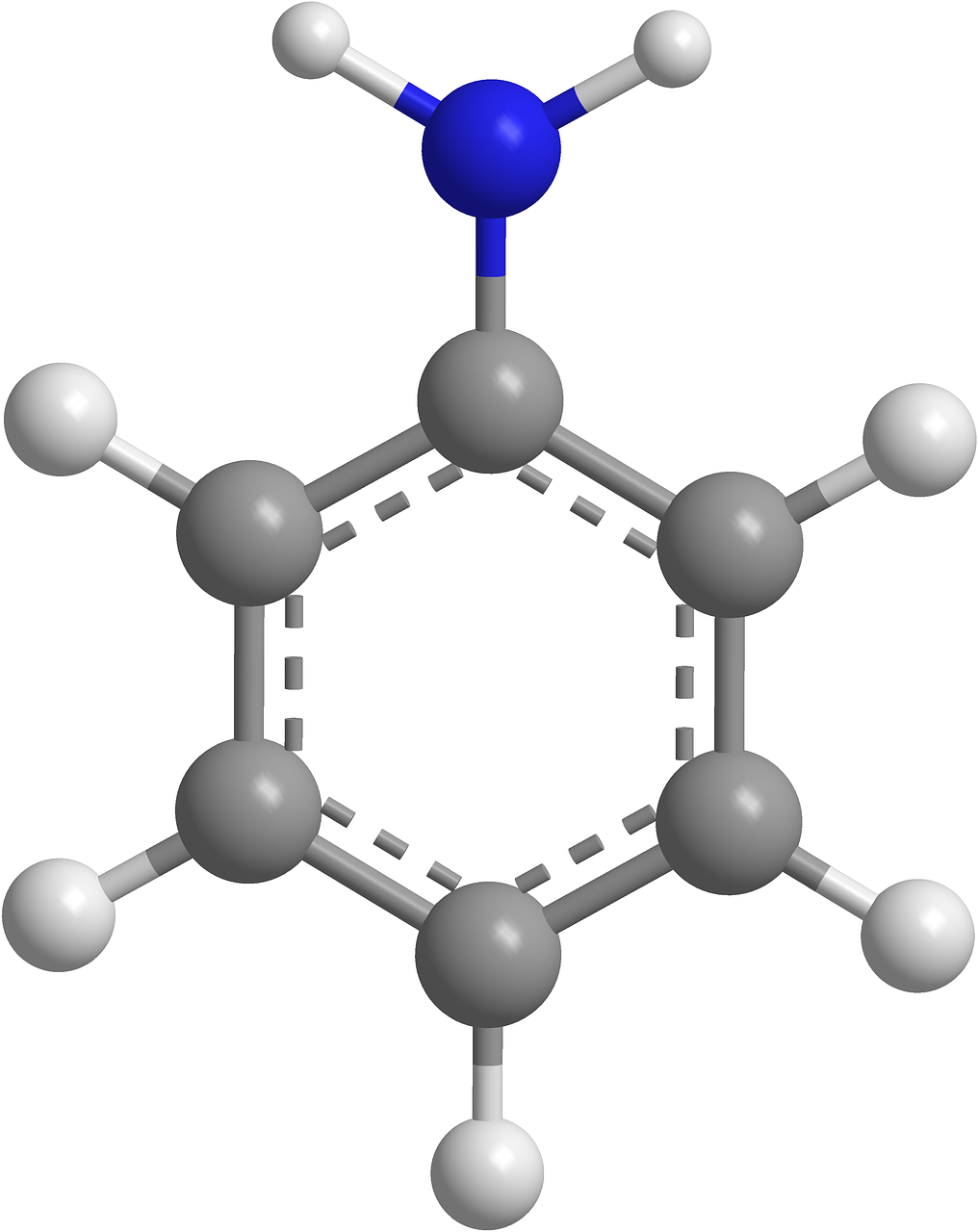 aniline quimcia organic molecula free photo