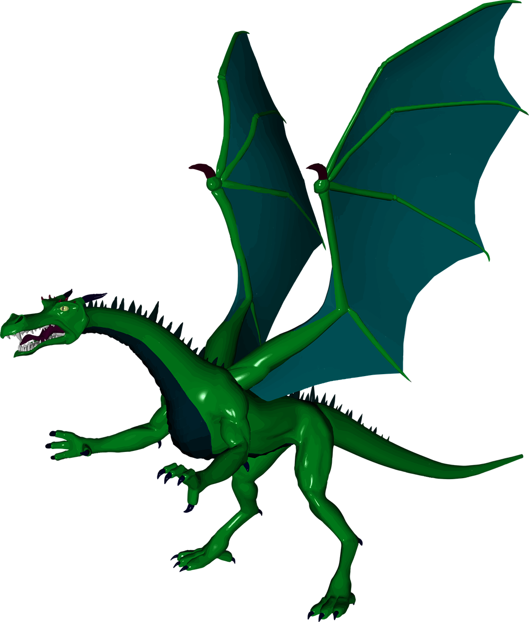 animal dragon fictional free photo