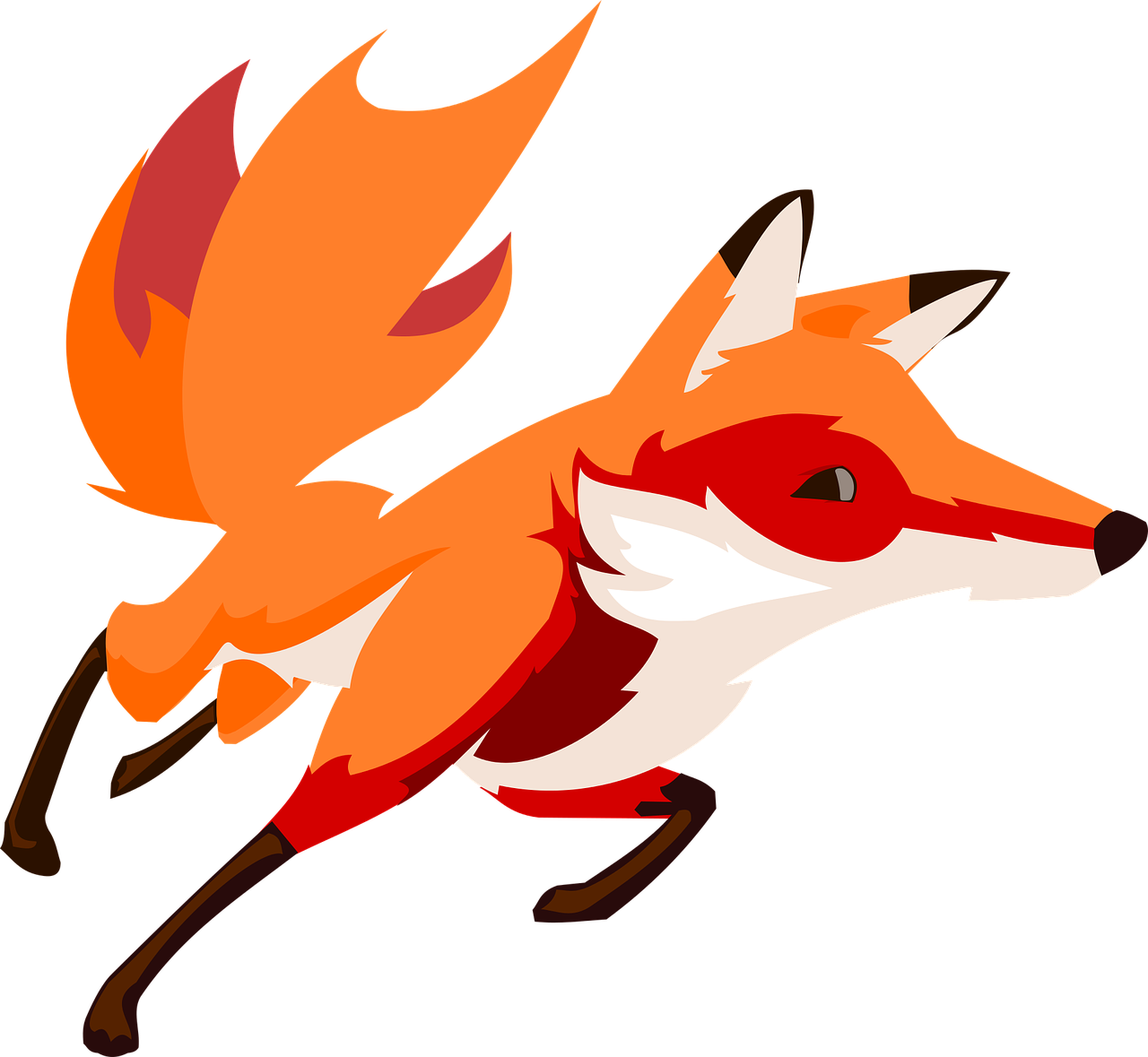 animal cartoon fox free photo