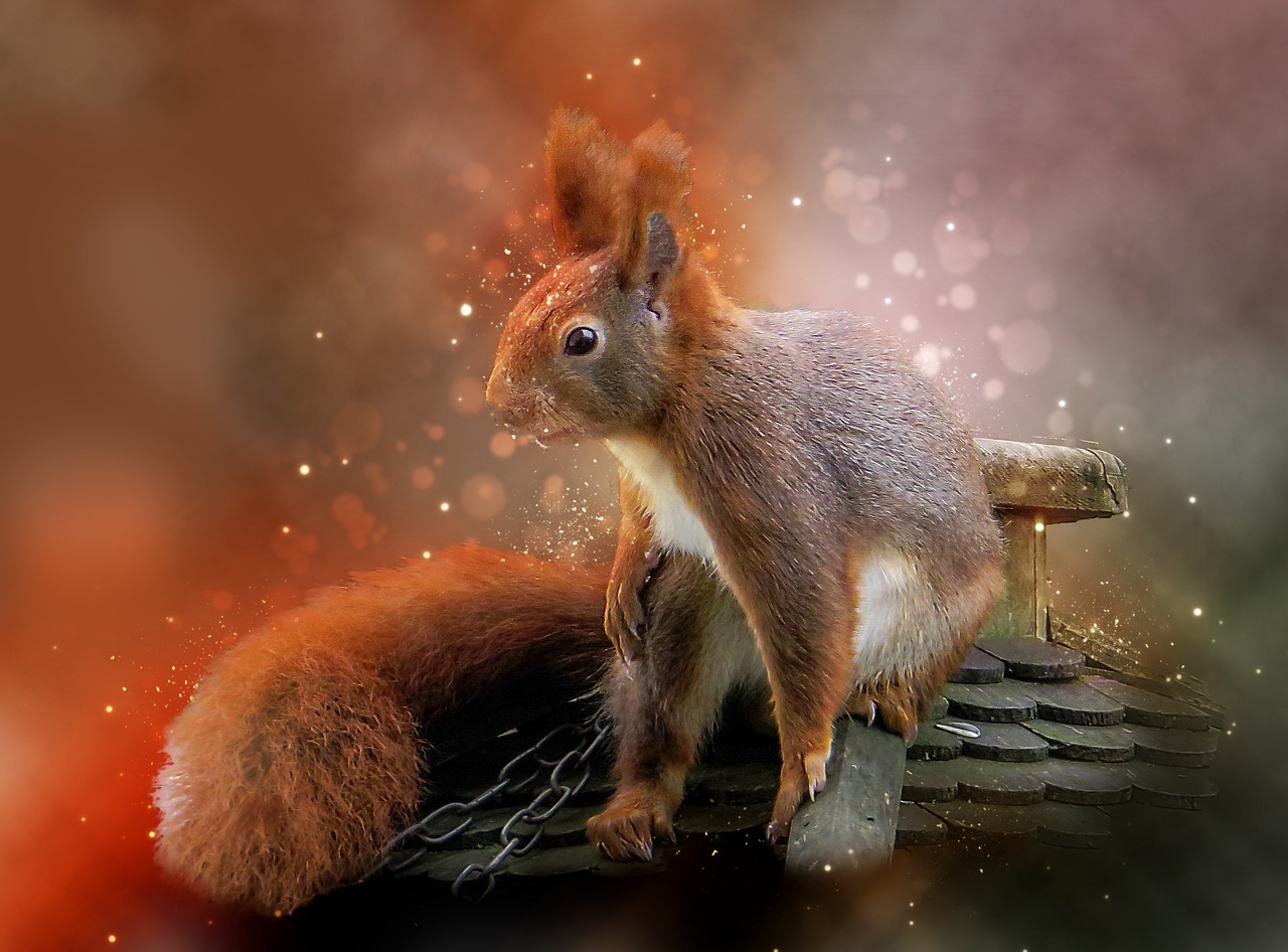 animal  squirrel  furry free photo