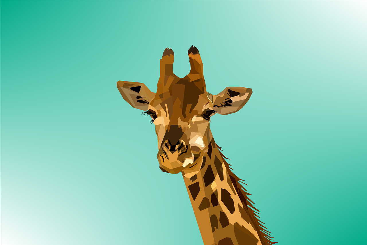 animal  giraffe  design free photo