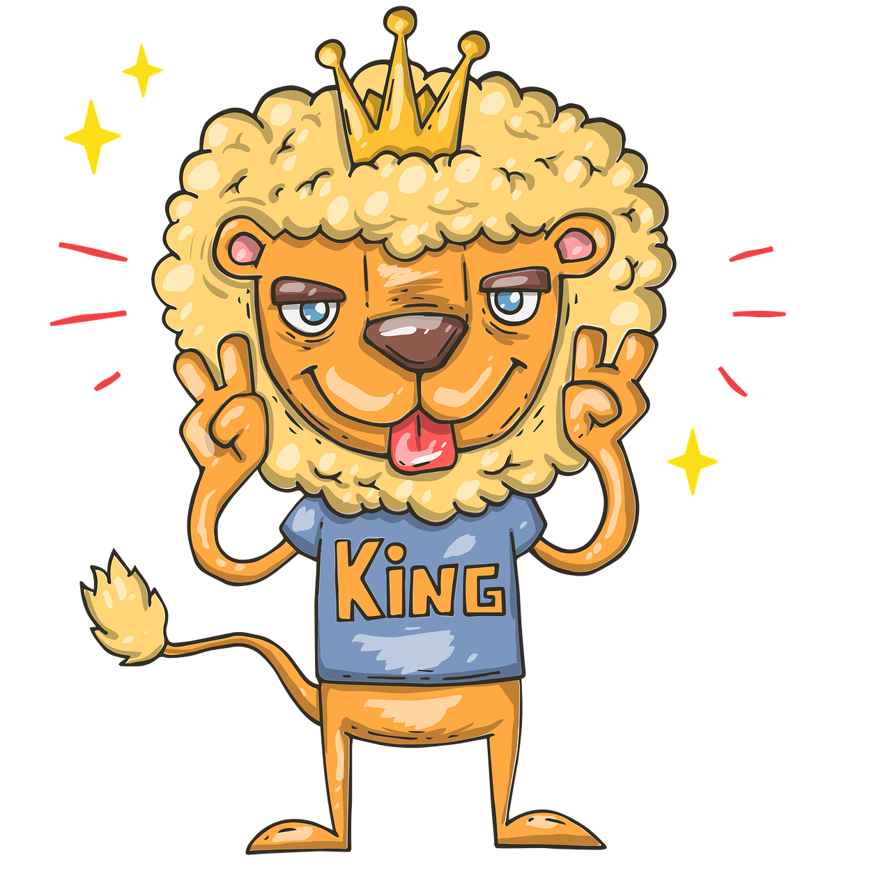 animation  lion  animals free photo