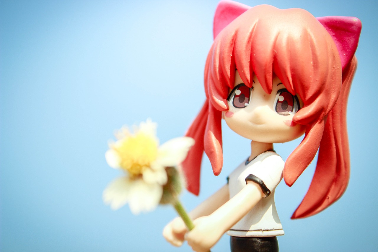 anime toys form free photo