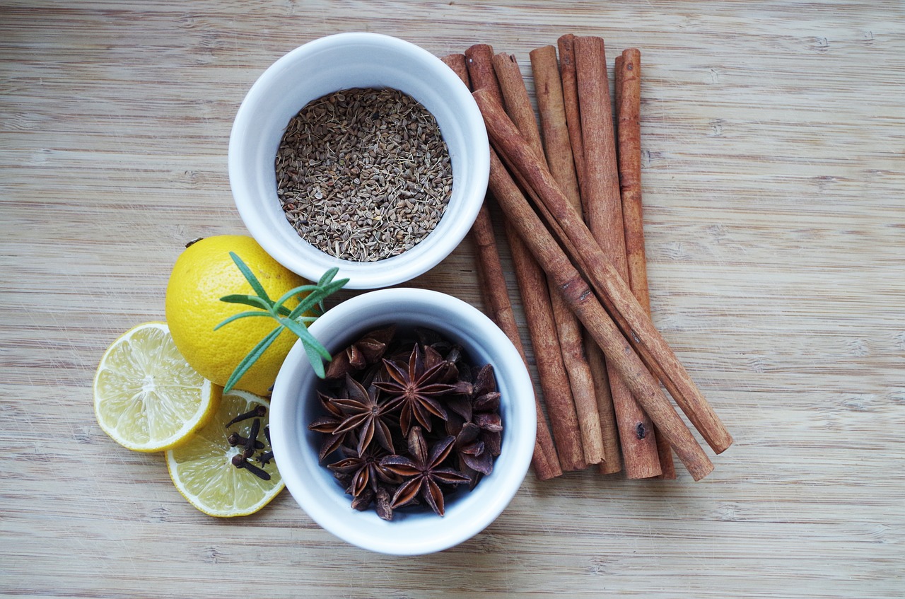 anise star anise lemon free photo