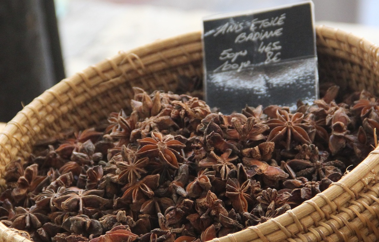 anise spice market free photo