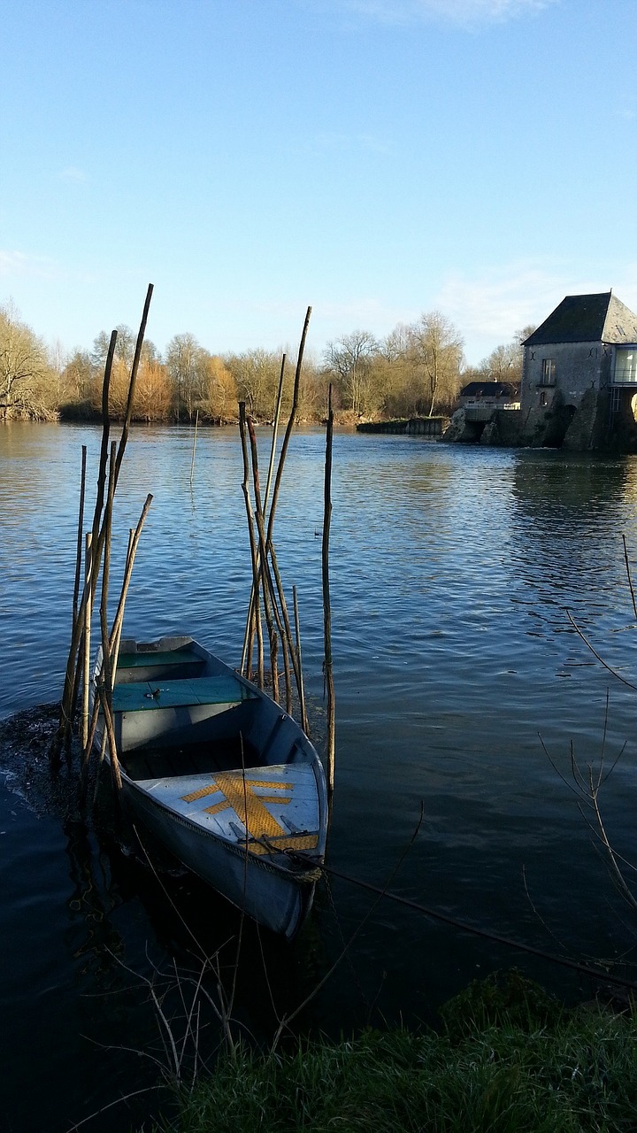 anjou boat loire free photo