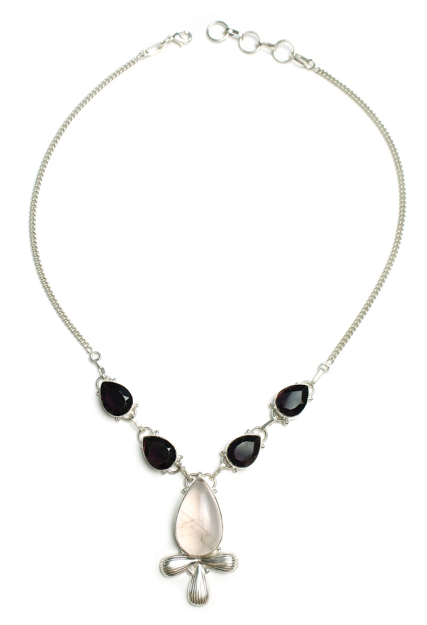 ankh rose quartz necklace free photo