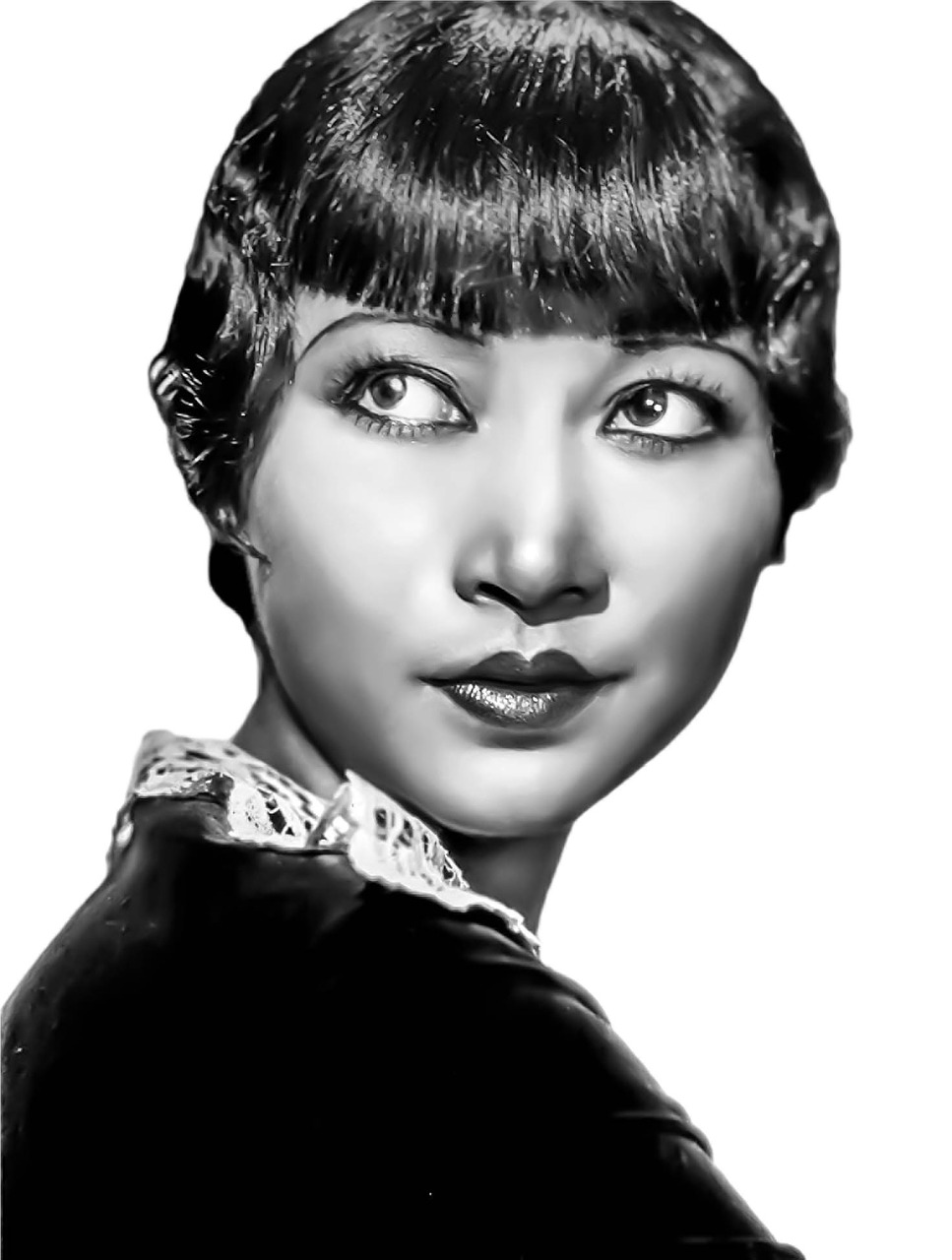 anna may wong vintage asian female hollywood actress free photo
