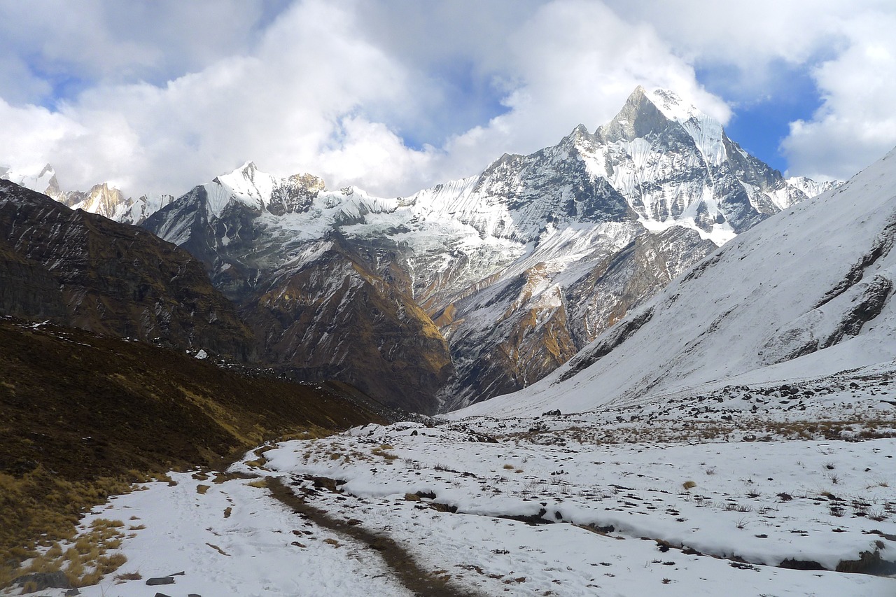 annapurna himalaya nepal free photo