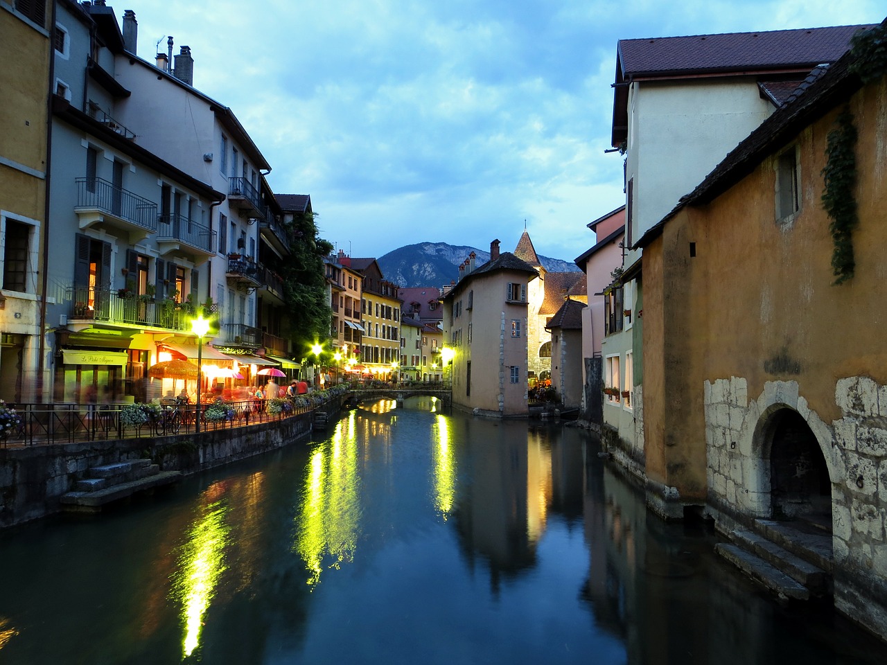 annecy channel france free photo