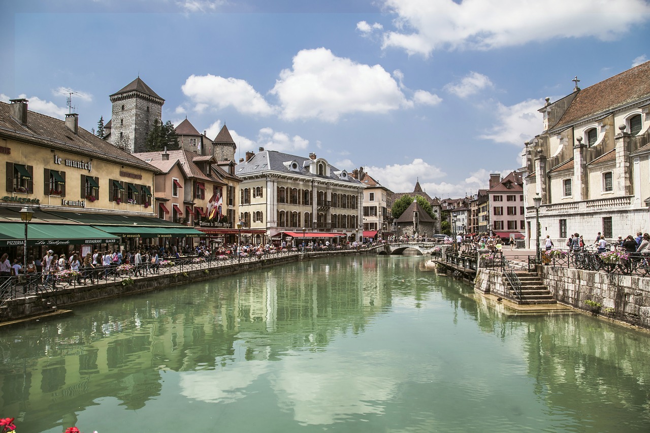 annecy france city free photo