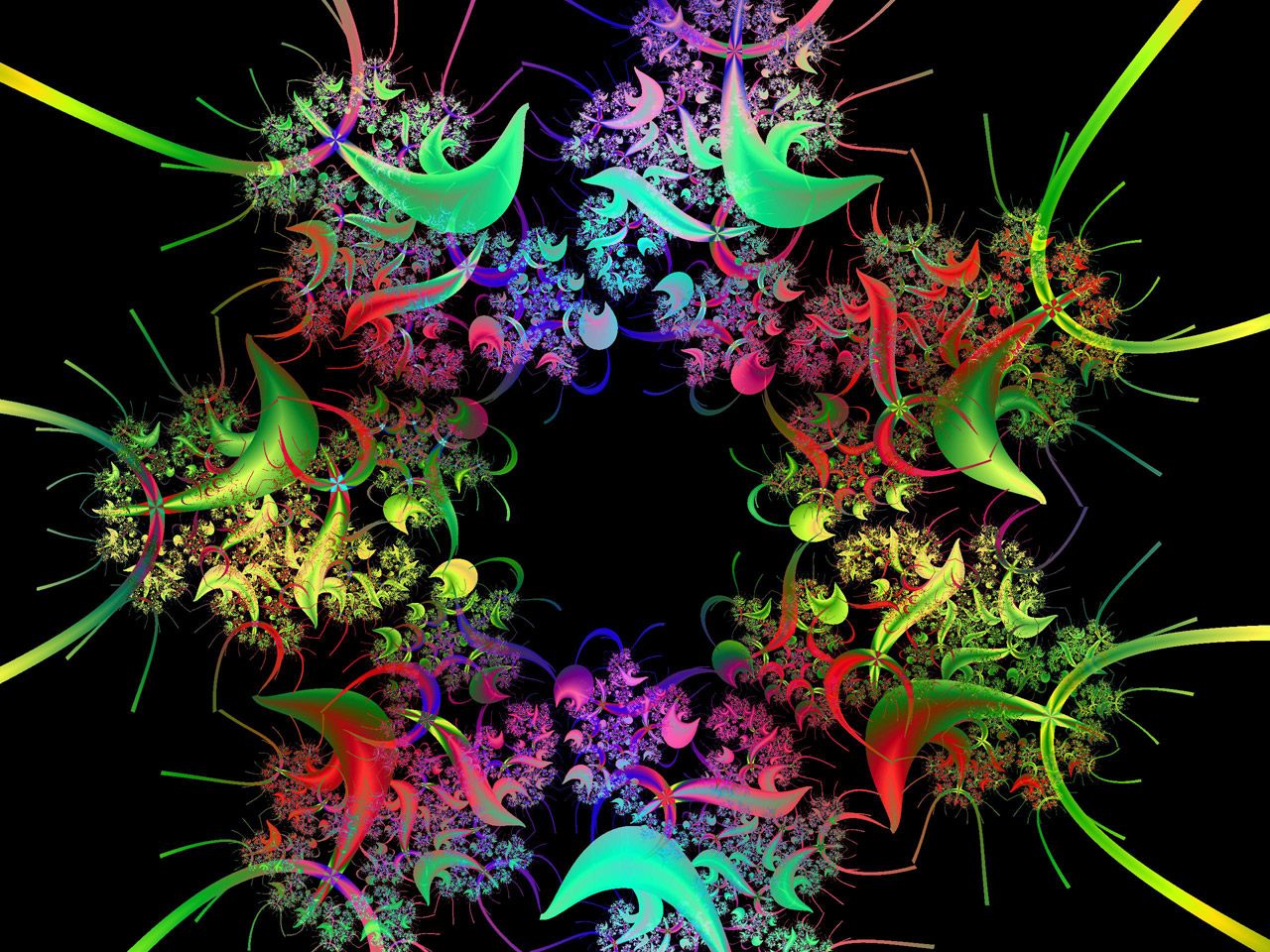 fractal colourful another colourful fractal free photo