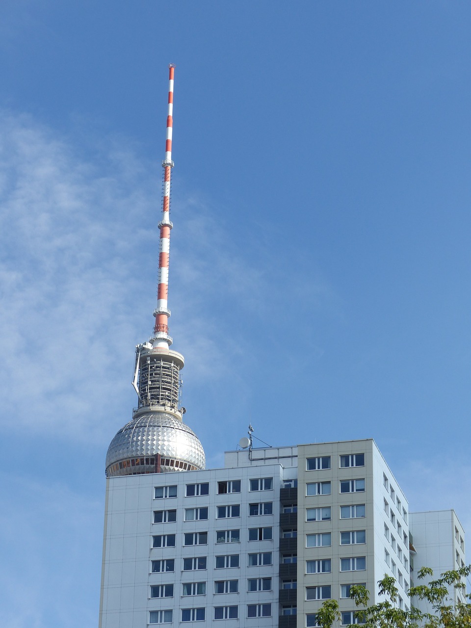 anschicht tv tower berlin free photo