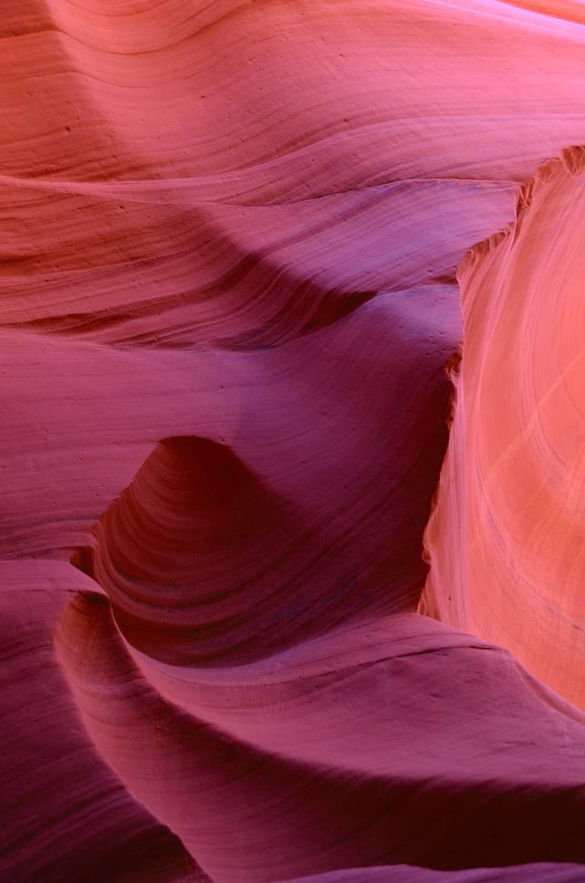 antelope canyon pink free photo