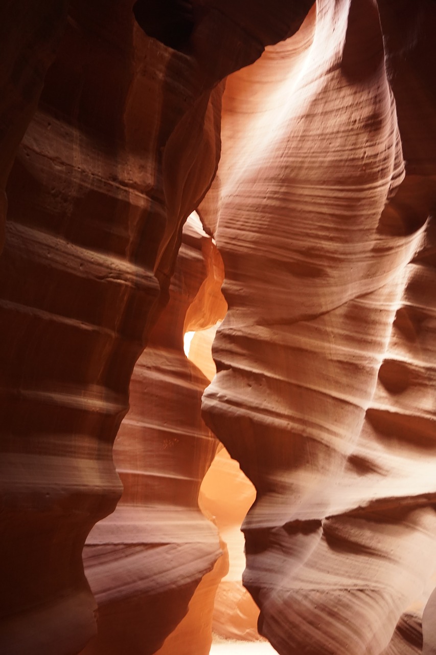 antelope canyon slot canyon page free photo