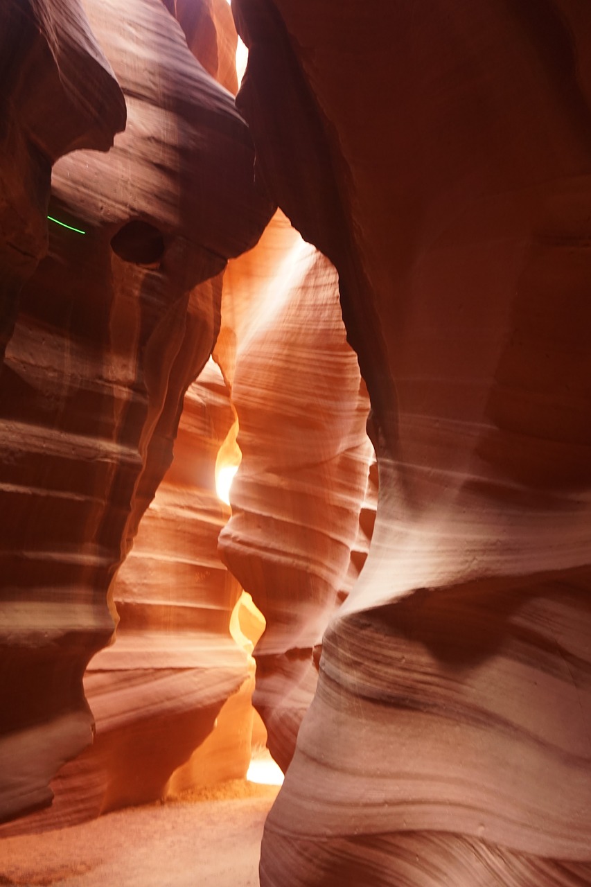 antelope canyon slot canyon page free photo