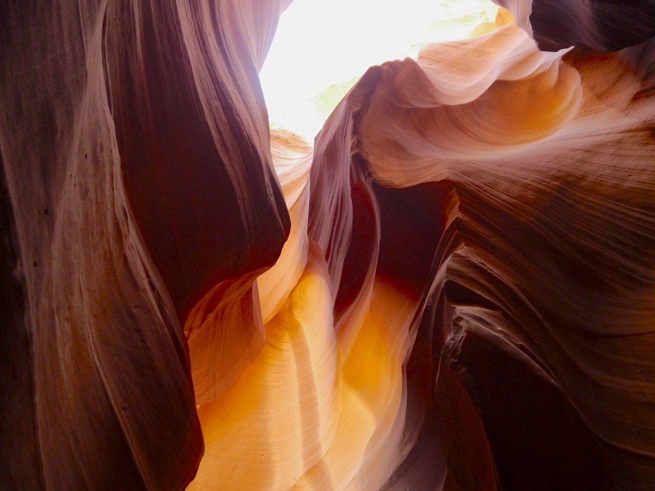 antelope canyon cave natural free photo