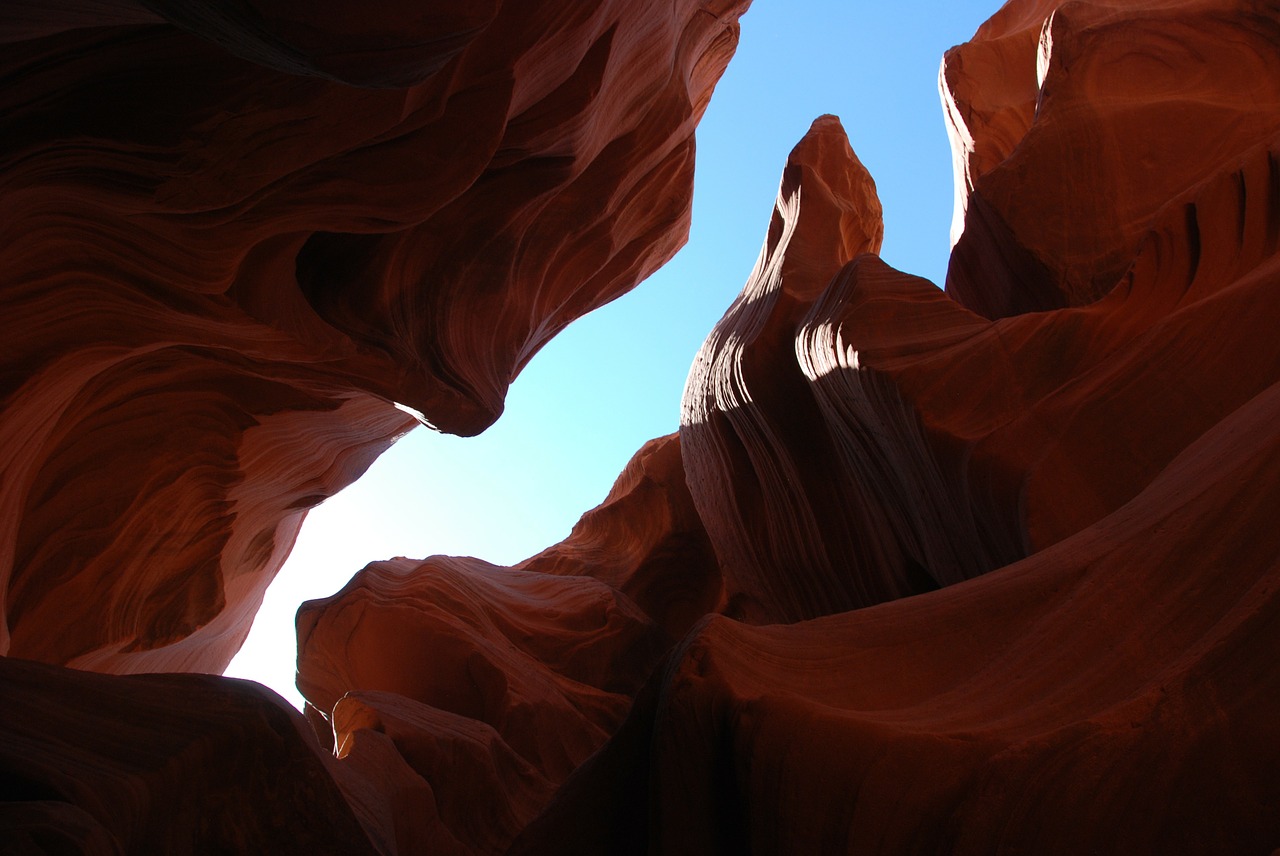 antelope canyon arizona usa free photo