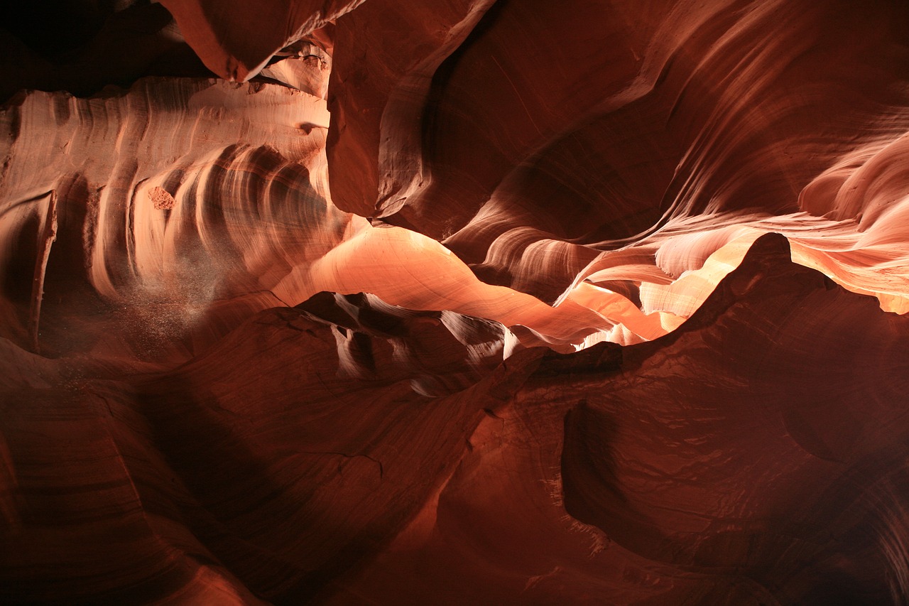 antelope canyon  trip  sandstone free photo