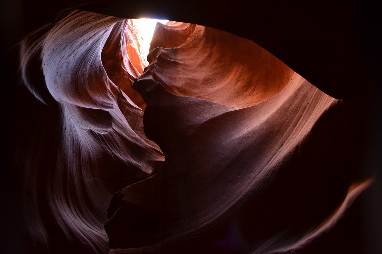 antelope canyon  rocks  nature free photo