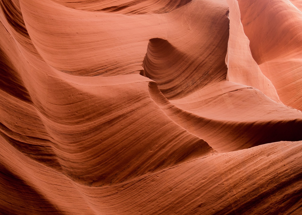 antelope canyon national park desert free photo