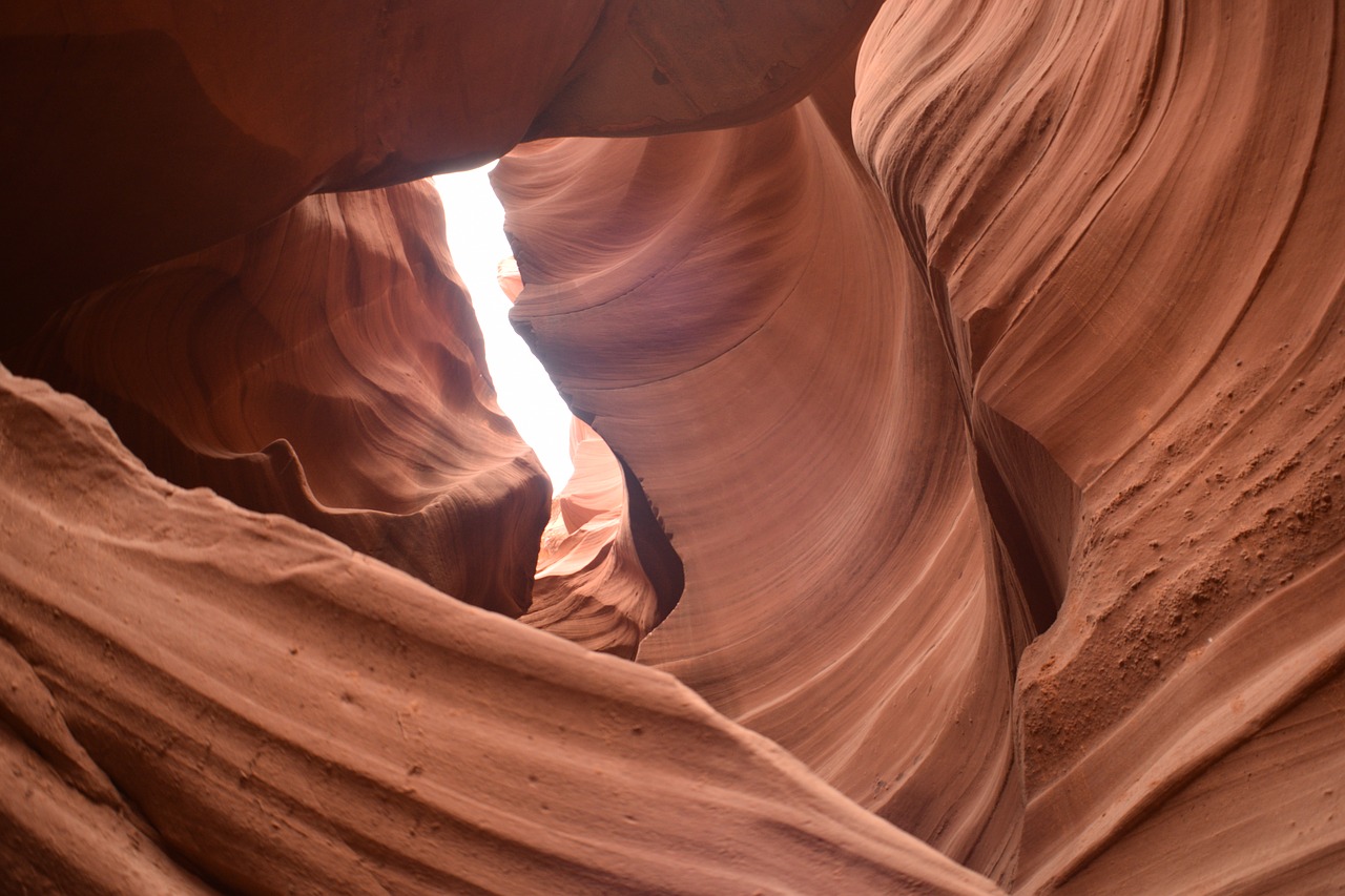 antelope canyons canyons usa free photo
