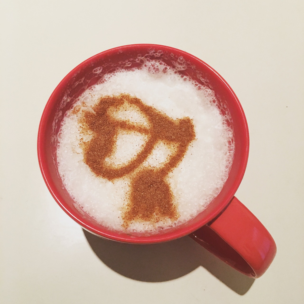 antenna coffee latte art free photo