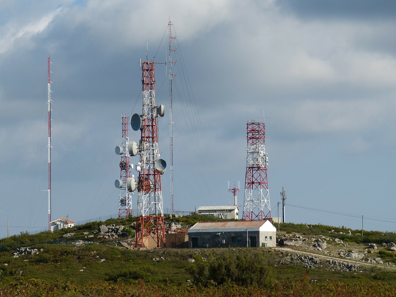 antenna communication transmission free photo