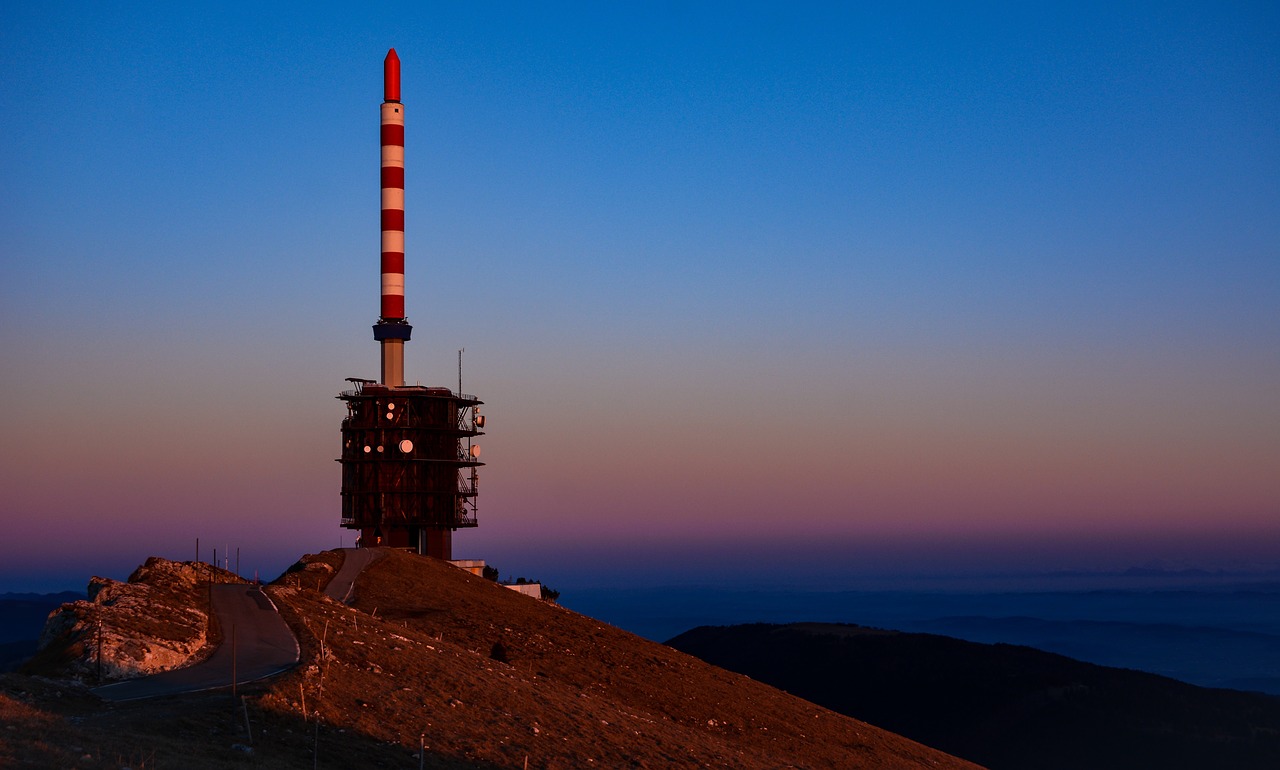 antenna  chasseral  jura free photo