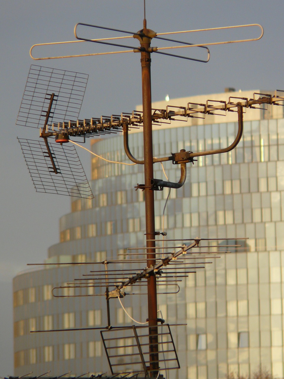 antenna watch tv radio free photo