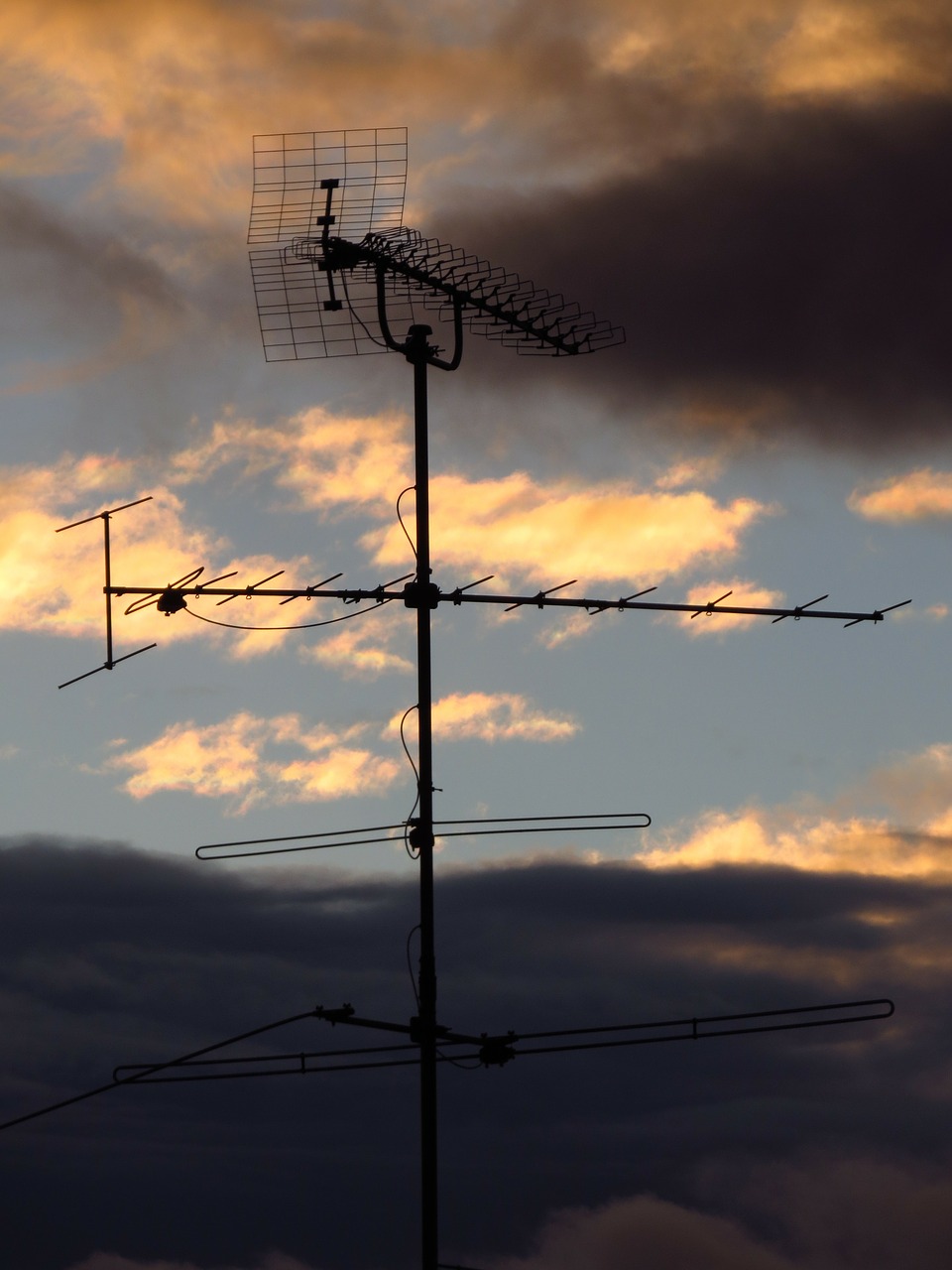 antenna watch tv radio free photo