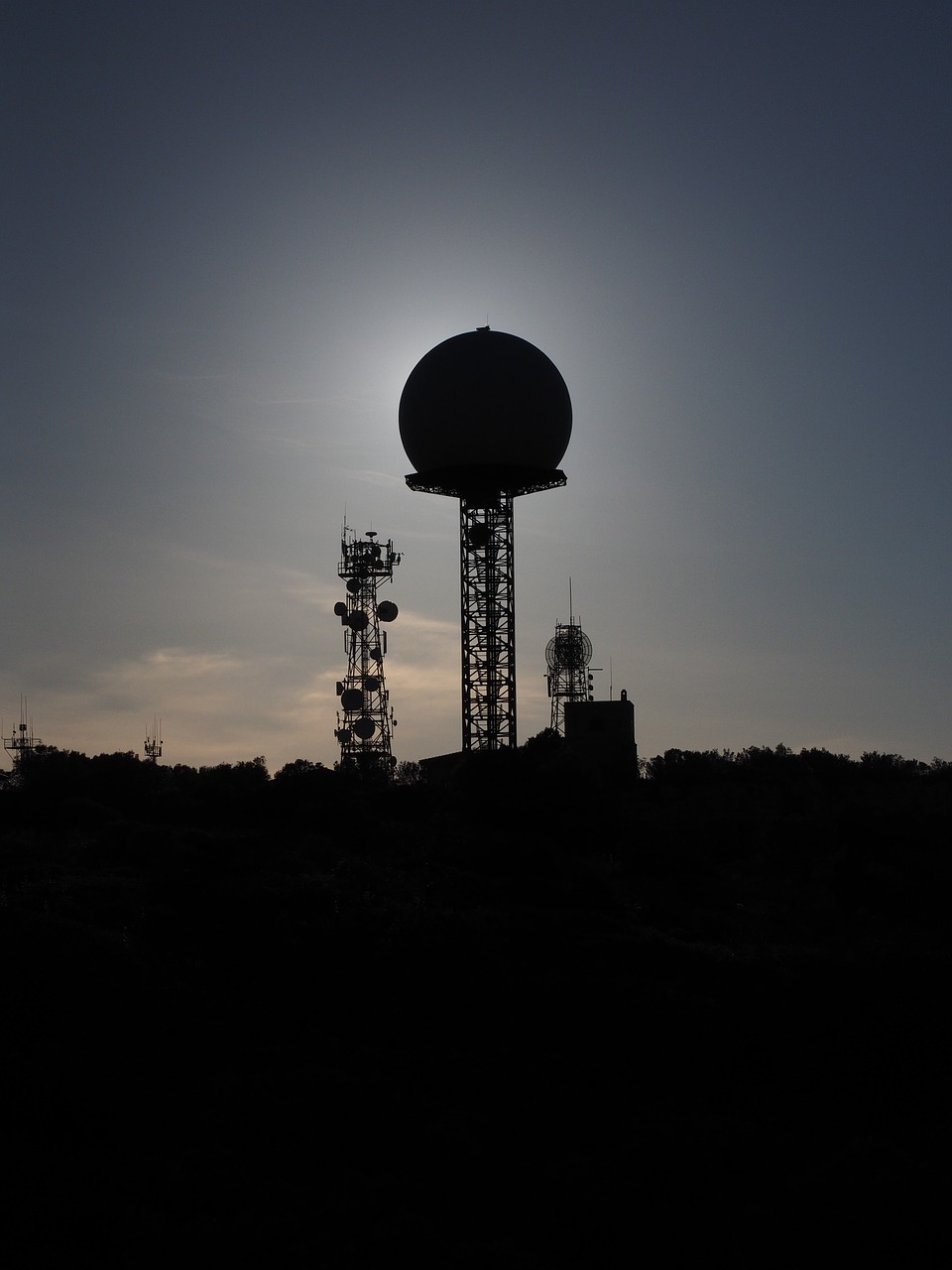 antennas radar equipment balloon-like free photo