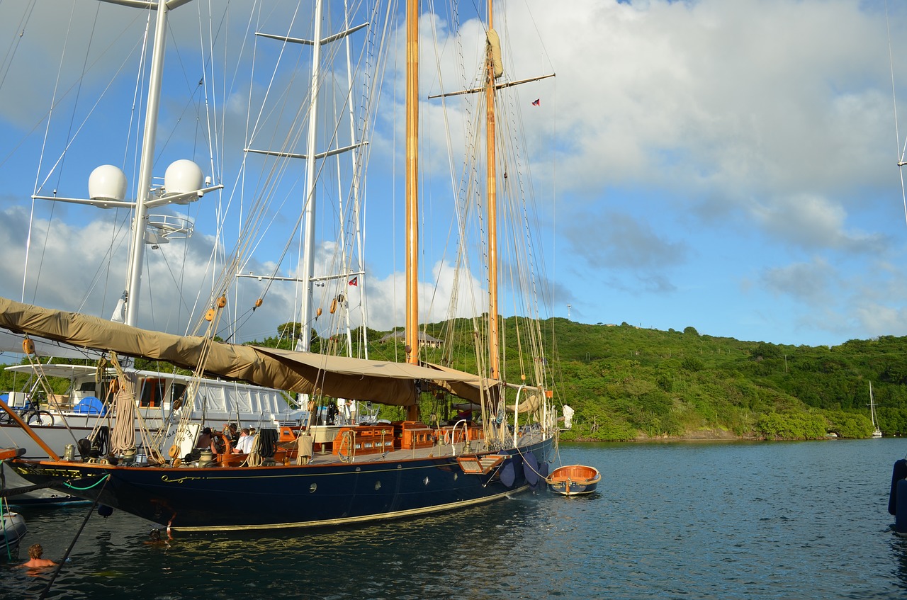 antigua island boating free photo