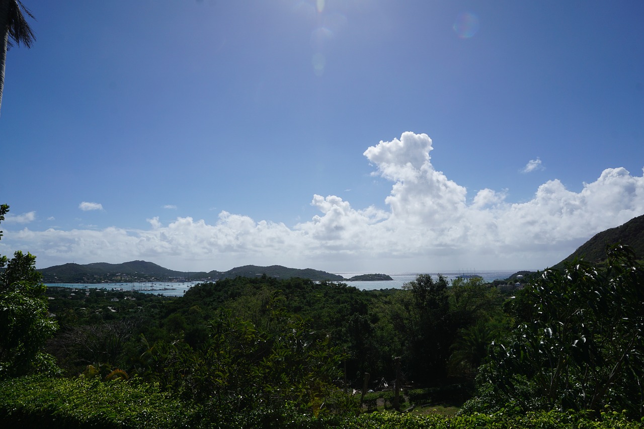 antigua caribbean sea free photo