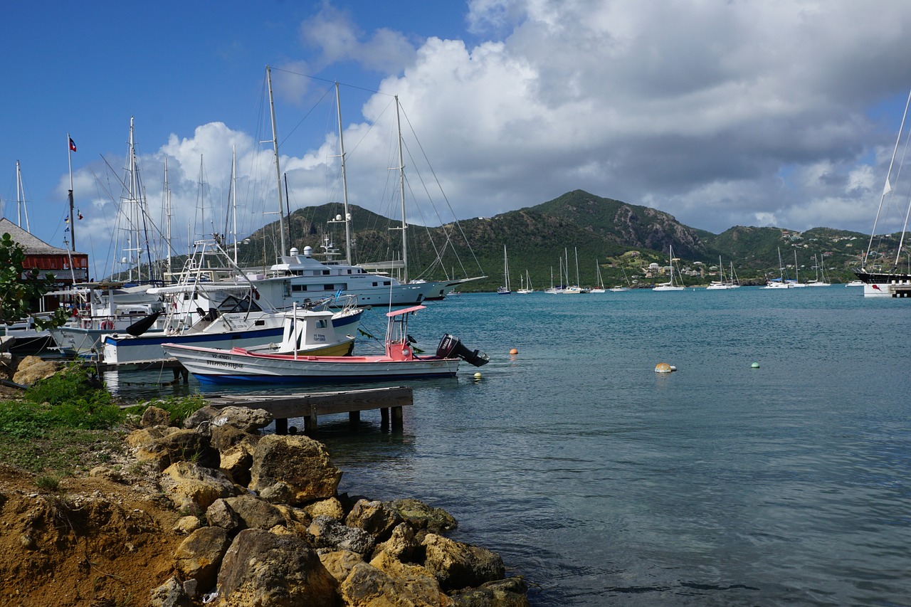 antigua caribbean port free photo